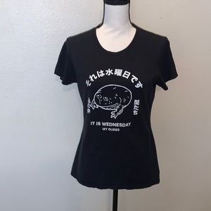 Port & Company it is Wednesday my dudes black shirt